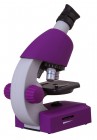 Микроскоп Bresser Junior 40x-640x фиолетовый - Интернет-магазин Екатеринбурга Eka-shop96.ru